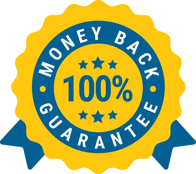 Men's Growth Money Back Guarantee Seal